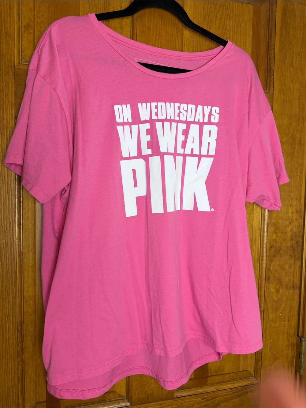 Mean Girls Graphic Pink Tee by Creative Goods - On Wednesdays We Wear Pink XXL